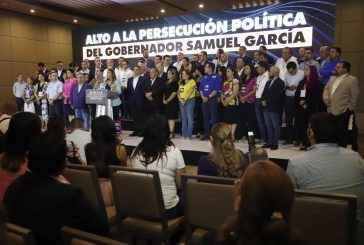 ACUSAN PAN, PRI Y PRD CAMPAÑA DE INTIMIDACIÓN DE SAMUEL GARCÍA CONTRA OPOSITORES
