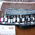 Reconocen en el Senado de la República a Leyendas y promesas del boxeo mexicano 