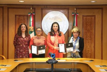 La Cámara de Diputados y SEPOMEX realizaron la cancelación de la estampilla conmemorativa del 70 aniversario del voto femenino