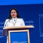 Participa Ana Lilia Rivera en cumbre europea de parlamentarios; llama a fortalecer la democracia para abatir la desigualdad