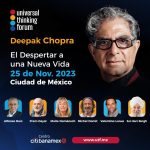 ANTE UN MUNDO EN CAOS, INDISPENSABLE EL DESPERTAR DE CONCIENCIA: Deepak Chopra