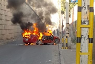 Reportan bloqueos y quema de autos en Celaya, Guanajuato; bombero fue asesinado