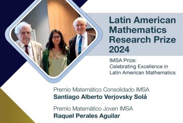 DISTINGUEN A TRES UNIVERSITARIOS CON EL PREMIO LATINOAMERICANO DE INVESTIGACIÓN EN MATEMÁTICAS 2024