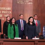 Marcela Guerra llama a transmitir el legado de los constituyentes de 1917, para consolidar la República