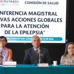 Imparten en San Lázaro la conferencia magistral “Nuevas acciones globales para la atención de la epilepsia”