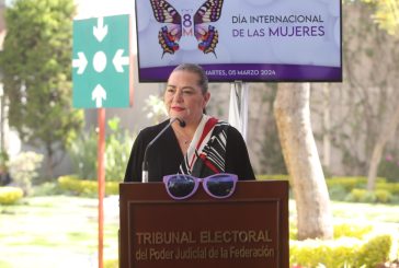 INE trabaja para lograr una democracia con justicia de género: Guadalupe Taddei Zavala