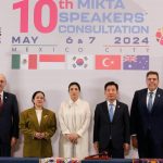 Paz global, equidad de género, comercio y flujos migratorios, temas abordados en la 10ª Conferencia de Presidentes de Parlamentos de MIKTA