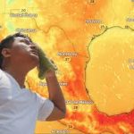 Persistencia de la tercera onda de calor con 45 grados de temperatura en 17 entidades