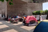 Estudiantes del Colmex establecen campamento en apoyo a Palestina