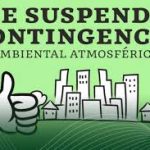 SE SUSPENDE LA CONTINGENCIA AMBIENTAL ATMOSFÉRICA POR OZONO EN LA ZONA METROPOLITANA DEL VALLE DE MÉXICO (ZMVM)