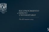 ENTREGA HOY LA UNAM RECONOCIMIENTOS A 179 PROFESORES E INVESTIGADORES POR 50 AÑOS DE LABOR