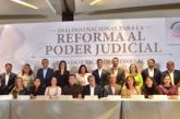 Monreal y diputados federales electos en Puebla abordan reformas de Sheinbaum