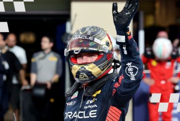Verstappen gana un nuevo podio; Checo Pérez 8° lugar