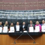 Reconoce Senado a Selección Mexicana de Gimnasia Rítmica que participará en Juegos Olímpicos de París 2024