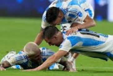 Argentina se corona como bicampeón con un marcador de 1-0, al vencer a Colombia en tiempo extra