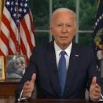 Joe Biden dijo que renunció a su candidatura por “la defensa de la democracia”