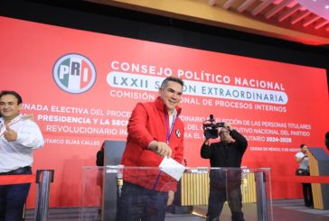 Con abrumadora votación a su favor, “Alito” Moreno se reelige como dirigente nacional del PRI