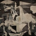 El artista Julio Anaya Cabandig presenta su versión del Guernica en Málaga