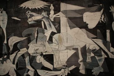 El artista Julio Anaya Cabandig presenta su versión del Guernica en Málaga