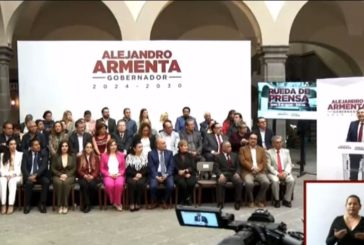 Armenta anuncia más nombramientos en su gabinete ampliado