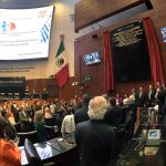 Reconocen en el Muro de Honor del Senado a la Universidad Nacional Autónoma de México