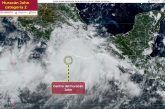 Se intensifica John a huracán categoría 2; tocará tierra entre Oaxaca y Guerrero esta noche