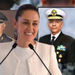 Nombra Sheinbaum al general Ricardo Trevilla y al almirante Raymundo Morales como secretarios de Defensa y Marina