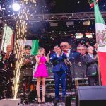 Alejandro Armenta asiste al primer Grito de Independencia en Times Square