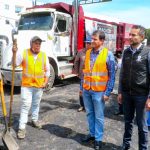 AVANZAN TRABAJOS DE BACHEO EN TOLUCA