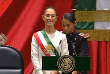 Claudia Sheinbaum Pardo rinde protesta como la primera presidenta de México, ante el Congreso de la Unión