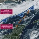 Frente frío 11 genera lluvias, heladas y clima extremo en México