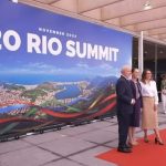 Sheinbaum llega a sede de reunión del G20