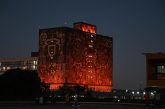 EN EL 25N, LA BIBLIOTECA CENTRAL Y EL ESTADIO OLÍMPICO UNIVERSITARIO SE ILUMINARON DE NARANJA