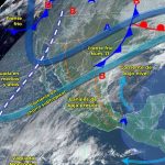 Frente frío 13: Condiciones meteorológicas para el jueves 5 de Diciembre