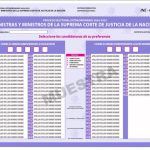 INE presenta modelo de boletas electorales a usar en la elección del 1 de junio