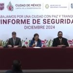 2024 cerrará en la CDMX con 5% menos delitos de alto impacto, anticipa Brugada