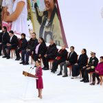 “México es y será siempre un país con la frente en alto”, reitera Sheinbaum en su mensaje por sus primeros 100 días de gobierno