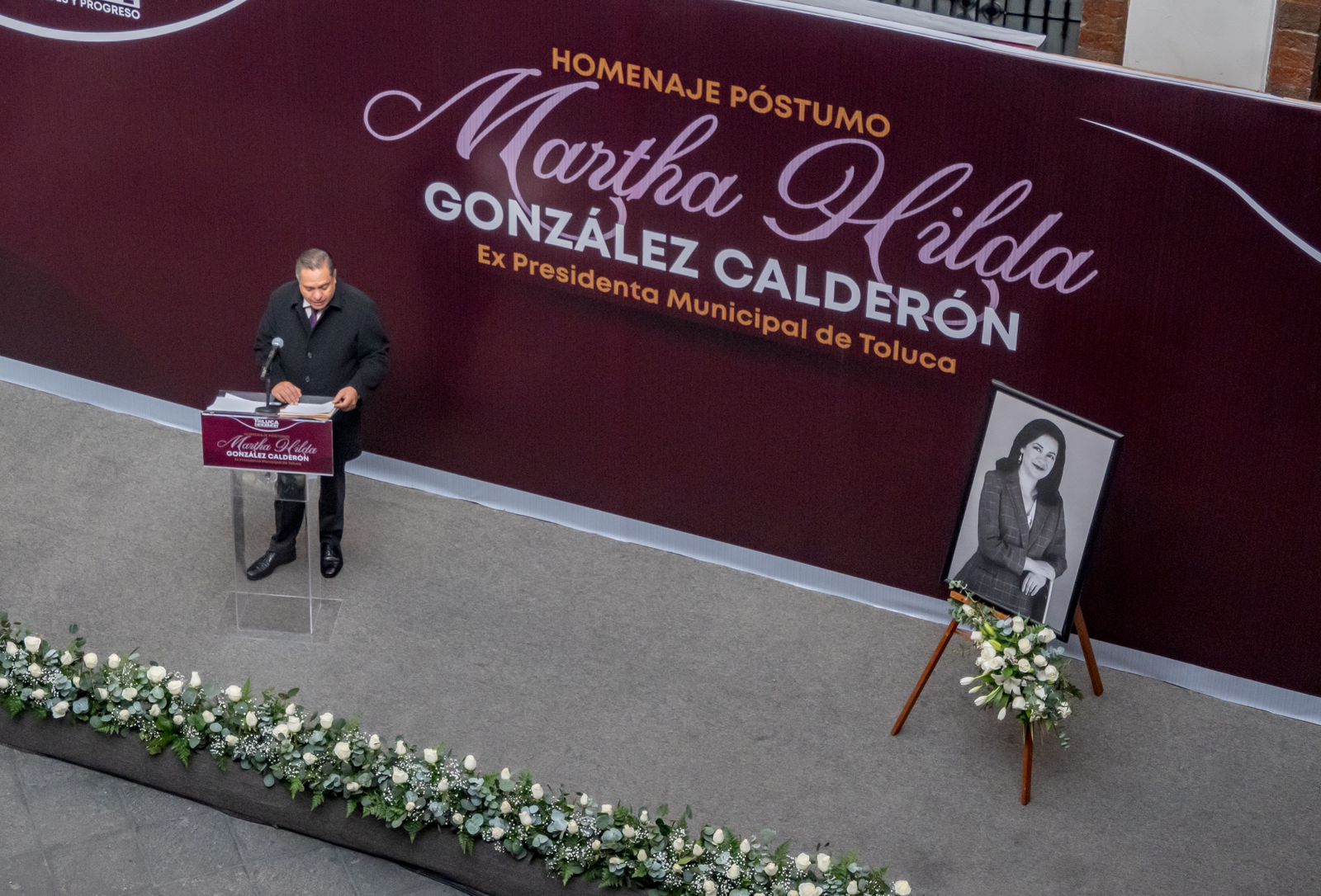 Rinde Toluca homenaje póstumo a Martha Hilda González Calderón, mujer transformadora