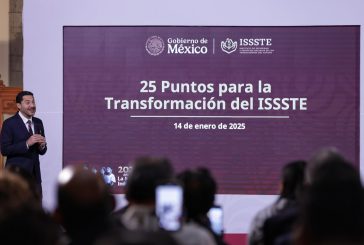 Presenta Martí Batres Plan de 25 puntos para la transformación del ISSSTE