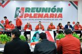 EN UNIDAD, CELEBRAN PLENARIA DIPUTADOS, SENADORES Y DIRIGENCIA NACIONAL DEL PRI