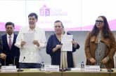 Senado entrega al INE listados de candidaturas para la renovación del Poder Judicial de la Federación