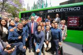 Hecho en México presenta primer autobús eléctrico