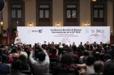 En la Conferencia Mundial de Mujeres Parlamentarias, Sheinbaum presume equidad en próxima elección judicial