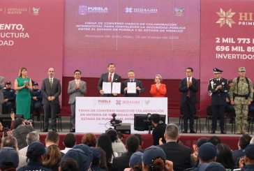 Coordinación entre Puebla e Hidalgo reafirma compromiso con seguridad interestatal