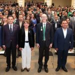 Asiste Delfina Gómez al Cuarto Informe del Rector de la UAEMéx
