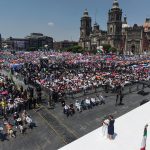 Ante 350 mil en el Zócalo, Sheinbaum llama a estar atentos ante cualquier cambio de escenario por Trump