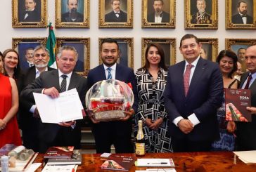 Puebla e IMPI protegen la propiedad industrial y la Sidra de Huejotzingo