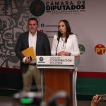 Aplauden Noemí Luna y Federico Döring diálogo con Omar García, en vísperas del periodo extraordinario en el que discutirían iniciativas en materia de seguridad