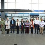 Sheinbaum da banderazo a la pre-operación del Trolebús Elevado Chalco–Santa Martha.