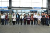 Sheinbaum da banderazo a la pre-operación del Trolebús Elevado Chalco–Santa Martha.